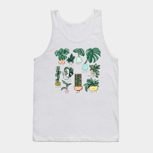 Monstera Family Tank Top